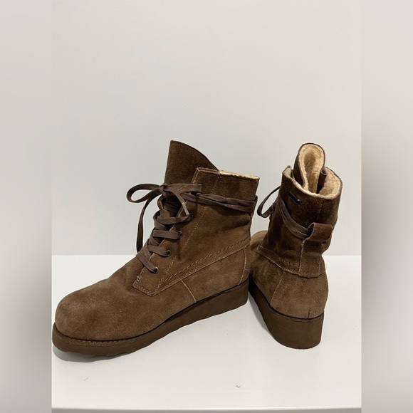 Bearpaw Harmony Wedge Boot in Earth Womens size 8 - Picture 2 of 15